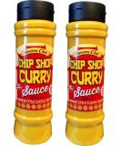 Curry sauce x2 500ml Chip shop curry sauce perfect for dipping marinade dressing or as a spread. perfect on chips. - Buy Online on GoSupps.com