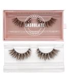 Brown 3D Volume Wispy Mink Lashes - Reusable Up to 25 Times | Luxury Handmade False Eyelashes for a Natural Cat Eye Look - Buy Online on GoSupps.com