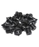 Black Stainless Steel 1/8 ecoSpikes for Track and Cross Country - Buy Online on GoSupps.com