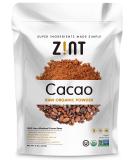 Zint Organic Cacao Powder 8 oz | Raw & All-Natural Cocoa Superfood - Buy Online on GoSupps.com