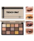 Boobeen 15 Colors Eyeshadow Palette - Highly Pigmented Matte & Shimmer - Soft Powder Eye Makeup for Women & Girls - Create Flawless Glam Looks - Buy Online on GoSupps.com