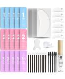 CLIONE PRIME Lash Lift Kit - 44 Pcs Eyebrow Lamination kit 5 Applications Eyelash Perm Kit Home & Professional Use Eyelash Lift Kit Lash Perm Kit Made in Korea Eyebrow Lift Kit 44 Pcs Lash Lift Kit - Buy Online on GoSupps.com