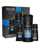 AXE Phoenix Holiday Gift Set With Body Spray, Antiperspirant & Deodorant Stick and Body Wash for Grooming 3 count - Buy Online on GoSupps.com