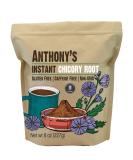 Anthony's Instant Chicory Root 8 oz - Gluten Free, Caffeine Free, Non GMO Coffee Alternative - Buy Online on GoSupps.com