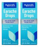 Hyland's Swimmer's Ear Drops - Fast Relief for Clogged Ears - Natural Formula - 2 Pack - Buy Online on GoSupps.com