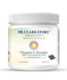 Dr. Clark Vitamin C Powder | 454gm | 16oz - Ascorbic Acid Immune Support Supplement | Gluten Free | Antioxidant for Brain Function & Tissue Repair - Buy Online on GoSupps.com