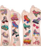 Roller Skate Party Favors Temporary Tattoos Stickers - 192 PCS for Kids Throwback to 90s Theme Party Decorations - Buy Online on GoSupps.com