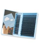 KevKev Flat Style Cluster Lashes 144 Pcs - C-8-16mix Caramel Individual Wispy Eyelash Extensions - Buy Online on GoSupps.com