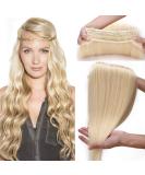 Premium 100% Remy Human Hair Clip-in Extensions - Thick Hellblond #613 - 20cm (60g) - Perfect for Added Volume - Buy Online on GoSupps.com