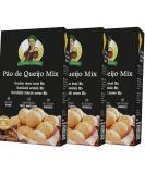 Pao de Queijo 3x400g Brazilian Cheese Bread Mix - Gluten Free - No additives - Fast and Easy to Bake - Ideal for Grill - Buy Online on GoSupps.com
