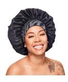 Red by Kiss X Keyshia Cole Wide Edge Silky Bonnet - Frizz Free Diamond Bling Cap, X-Large Black Zebra - Buy Online on GoSupps.com