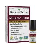 Forces of Nature Organic Muscle Pain Relief - 4ml Natural Remedy - Buy Online on GoSupps.com