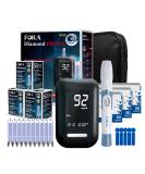 FORA Diamond DM10a Diabetes Starter Set - Blood Glucose Meter with 160 Test Strips & Lancets | International Shipping Available - Buy Online on GoSupps.com