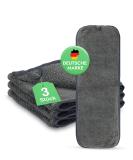 Premium Microfiber Compress Cloths for Cosmetics - Soft & Fluffy Towels (3 Pack Gray) - 25x70 | Studio & Wellness Use - Buy Online on GoSupps.com