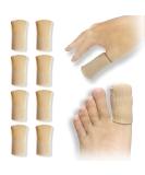 8 Pieces Gel Toe Protective Caps - Large Silicone Toe Protection for Corns Blisters & Calluses - Unisex Comfort | Shop Now - Buy Online on GoSupps.com