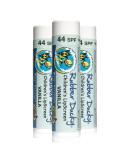 Kid's SPF 44 Lip Balm - Moisturizing Sunscreen with Vitamin E - Broad Spectrum UV Protection - Waterproof 80 Mins - Reef-Safe - Clear Vanilla - 3 Pack 0.15 oz - Buy Online on GoSupps.com