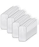 UNISOPH TENS Electrode Pads 40 pcs - Reusable Self Adhesive TENS Machine Pads for Muscle and Joint Pain Relief - 40x80mm - Compatible with Most TENS Machines - Buy Online on GoSupps.com
