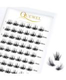 Fluffy 02-C 10mm Individual Eyelash Segments | DIY Eyelash Extensions for Makeup | Wide Curl | 1 Piece Pack - Buy Online on GoSupps.com