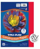 PACON - 103031 Pacon Tru-Ray Heavyweight Construction Paper  Festive Red  9 x 12  50 Sheets - 103431 - Buy Online on GoSupps.com
