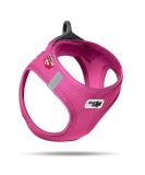 Buy Curli Vest Harness D-Ring Buckle in Fuchsia L - Premium Comfort for Pets | International Shipping Available - Buy Online on GoSupps.com