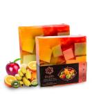 Panu soap frutiy - vegan shower soap for all skin types - natural soap as a fixed shower gel and solid shampoo - Premium soap bar - Natural shower shower as a fixed shower gel fruity 110 g (1 Pack) - Buy Online on GoSupps.com