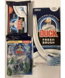 TOILET DUCK BUNDLE INCLUDES STARTER KIT 12 REFILLS AND DUO PACK TOILET RIM BLOCKS - Buy Online on GoSupps.com