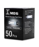 Bruno Pharma MD6 Blood Glucose Test Strips - 50 Count - Buy Online on GoSupps.com