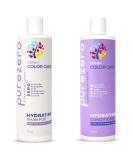 Purezero Hydrating Shampoo & Conditioner Set - Color Care for Color Treated Hair - 100% Vegan & Cruelty Free - Zero Sulfates, Parabens, Dyes - Buy Online on GoSupps.com