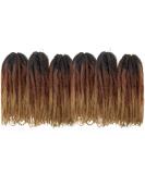 6 Packs Marley Hair 18 Inch Afro Twist for Faux Locs Crochet Hair Extensions in 1B/30/27 - Buy Online on GoSupps.com