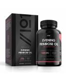Evening Primrose Oil 1300mg | Cold-Pressed Omega 6 Source | 117mg GLA | Non-GMO Gluten Free | Alpha01 | 60 Capsules - Buy Online on GoSupps.com