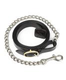 LeMieux Leather Trot Up Chain for Horses in Brown - Detachable - Easy to Use Trigger Clip - One Size - Buy Online on GoSupps.com