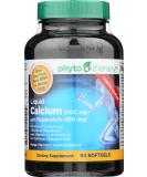 Phyto-Therapy Liquid Calcium 1000 mg - 90 Count | High Potency Supplement - Buy Online on GoSupps.com