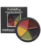 Mehron Makeup 5 Color Bruise Wheel for Special Effects, Movies, Halloween - Buy Online on GoSupps.com