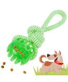 Rootnoot Neon Green Throwing Ball with Rope for Dogs | Eco-Friendly Fetch Toy | Track & Train Your Dog with Stable Design - Buy Online on GoSupps.com