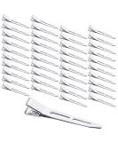 Mbsomnus 40pcs Pin Curl Clips 2.2 Inch Hair Clips for Styling Metal Sectioning Hair Clips Silver Hairdressing Clips Duck Bill Single Prong Alligator Curl Clips for Women Girls Salon Bows DIY Silver-40pcs - Buy Online on GoSupps.com