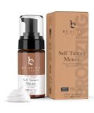 Self Tanner Mousse - USA Made Natural & Organic Streak-Free Tanning Foam for Pale Skin Non-Toxic Fake Tan - 3.30 Fl Oz (Pack of 1 - Buy Online on GoSupps.com