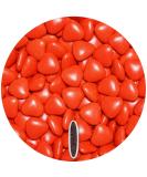 One-in Chocolate Heart 500g | Premium Red Gloss Candy for Weddings Baptisms & Gifts - International Shipping Available - Buy Online on GoSupps.com