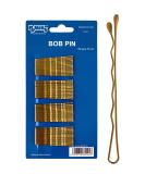 Poniks Gold Metal Bobby Pins - 5cm Wave Shape Hair Clips 60 Pieces for Stylish Hairdos | International Shipping - Buy Online on GoSupps.com