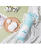 SHINO Round Cotton Makeup Remover Pads - 100% Chemical Free & Hypoallergenic Face Pads for Sensitive Skin - 100 Count - Buy Online on GoSupps.com
