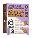 IQBAR Brain and Body Keto Protein Bars - Almond Butter Chip Keto Bars - 12-Count Energy Bars - Low Carb Protein Bars - High Fiber Vegan Bars and Low Sugar Meal Replacement Bars - Vegan Snacks 12 Count (Pack of 1) - Buy Online on GoSupps.com
