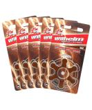 30 x WILHELM Hearing Aid Batteries Type 312 - PR41 ZL3 1.4/1.45V - Brown - Long-Lasting Performance - Buy Online on GoSupps.com