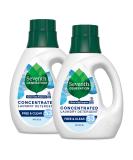Seventh Generation Concentrated Laundry Detergent, Free & Clear Unscented, 40 Oz, Pack of 2 (106 Loads) - Buy Online on GoSupps.com