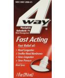 4-Way Fast Acting Nasal Spray, 1 Fl Oz 1 Fl Oz (Pack of 1) - Buy Online on GoSupps.com