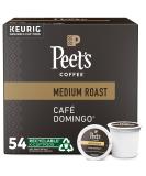 Peet's Coffee Caf Domingo Medium Roast K-Cup Pods - 54 Count - Buy Online on GoSupps.com