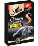 Sheba Creamy Snacks - Chicken & Cheese Gel for Cats | 63 Sticks - Hand-Lickable Treats - Buy Online on GoSupps.com