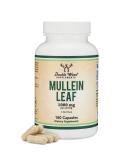 Mullein Leaf Capsules 10,000mg Strength - 180 Vegan Capsules for Lung Health, Respiratory Support - No Fillers - Double Wood - Buy Online on GoSupps.com
