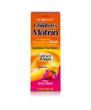 Children's Motrin Oral Suspension - 4 Oz - Ibuprofen Pain Relief - Buy Online on GoSupps.com