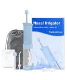 TopQuaFocus Nasal Irrigation System - Versatile Sinus Rinse & Neti Pot - 3 Nozzles 3 Modes for Adults & Kids - International Shipping Available - Buy Online on GoSupps.com