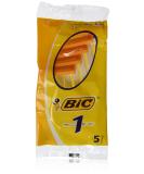Bic Disposable Razor Shavers - Single Blade 5 Count (Pack of 12) | Best for Smooth Shaving | International Shipping Available - Buy Online on GoSupps.com