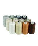 Simthread 12 Multi Colors Cotton Quilting Thread 50s/3 - 550 Yards Each (Neutral Colors) - Buy Online on GoSupps.com